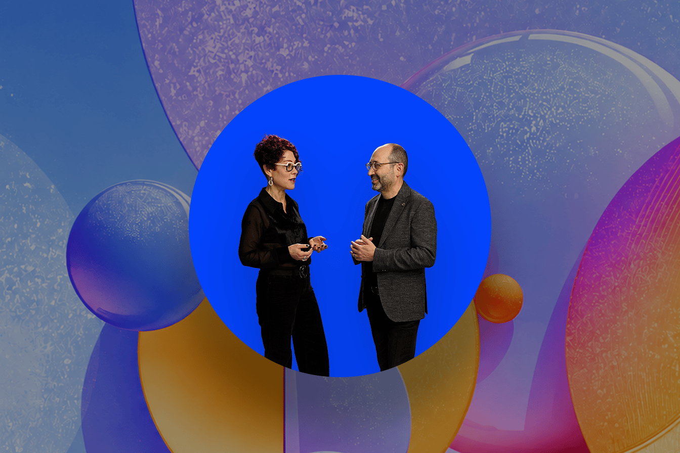 Amy Gómez and Brian Kaiser in conversation