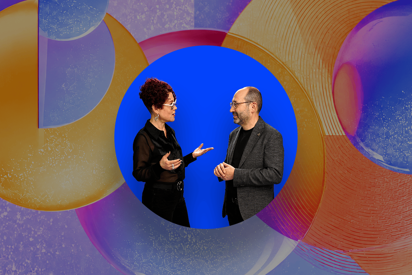 Amy Gómez and Brian Kaiser in conversation